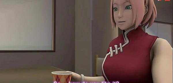  Boruto and Sakura have some Tea